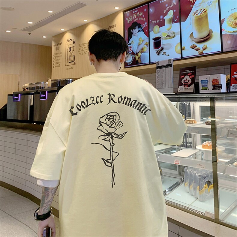 潮纯棉220克T4310P23得物直播抖音短袖T恤重磅280克TB4310批28,男装T恤,电商C408(原B339-1)