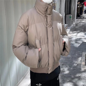 冬季美式复古潮牌短款棉服男高级感设计感加厚棉服外套 W8065-P88图片