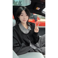宽松假两件拼接卫衣男2025秋季新款慵懒风百搭上衣-A2195TP58控98，男装卫衣，电商B241