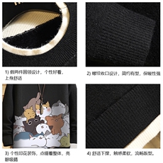 控78假两件毛衣男大码加绒针织衫男毛线衣M80162-P55加绒P70，男装针织衫/毛衣，电商A040A