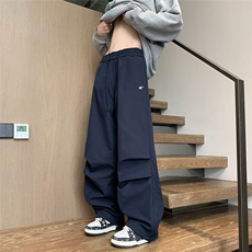 加厚加绒冲锋裤男女秋冬季防风防水裤子直筒宽松A6688-p38加绒45，男装休闲裤，星座1008