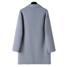 2025年秋季新款系扣带兜针织羊毛大衣外套时尚休闲通勤百搭，男装毛呢大衣，诗洋大衣