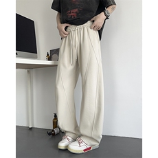 模特-拼接弯刀运动裤男长裤休闲裤8096-P42，女装休闲裤，电商B380（原B361）