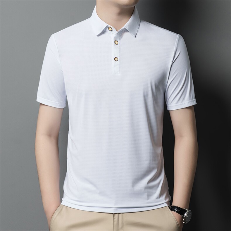 青年男士休闲纯色短袖t恤男上衣夏季免烫半袖衫Polo衫ZL8062-P57,男装Polo衫,星座1105-3