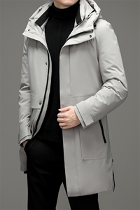 冬季中年可拆卸内胆羽绒服中老年爸爸装外套上衣MYYL9819-P290图片