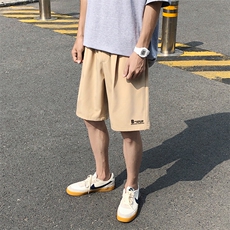 宽松百搭运动五分裤港风印花男士短裤潮牌休闲裤子男DK507特批17，男装休闲裤，星座718-1
