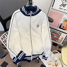 棒球服外套美式立领卫衣HY179P52，男装卫衣，星座1116-2
