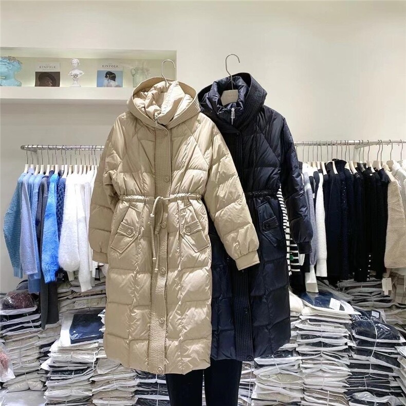 韩版休闲大衣羽绒服，女装羽绒服，OERSAID 凹赛