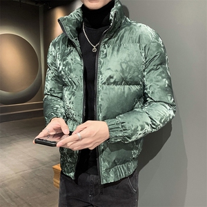 312A-5-607-P125 冬季新款男士韩版棉衣立领加厚潮流棉服A图片