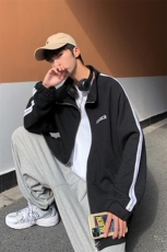 WY2022-P65秋装新款百搭男士开衫卫衣男宽松潮流大码外套，男装卫衣，电商A009A（原A058A）