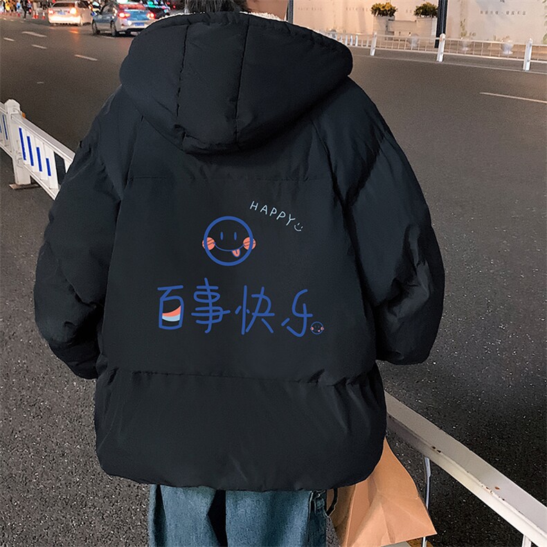 MY16183-P100加厚加绒连帽棉衣男大码棉服男面包服男,男装棉衣,电商A040
