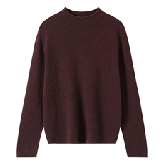 2025秋冬百搭时尚圆领长袖针织衫，女装羊绒衫，美够羊绒