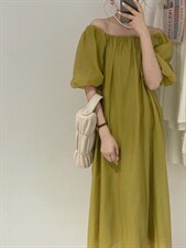 系带两穿长裙，其它，驿谷