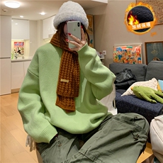淡绿色加绒
