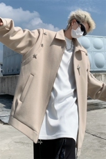 男装呢料夹克2026秋冬季新款毛呢大衣男生外套XZ514-2-F612-P135，男装夹克，星座514-2(原B239)