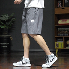 夏季新款短裤男宽松潮流港风百搭休闲五分裤运动短裤325-P20控48，男装休闲裤，星座717