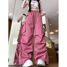 伞兵哈伦工装冲锋裤男女户外登山运动大口袋休闲直筒裤子KA624，男装休闲裤，星座1116A-1（原606A）