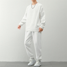 新品休闲华夫格套装，男装休闲套装，星座1106-2（原1111B）