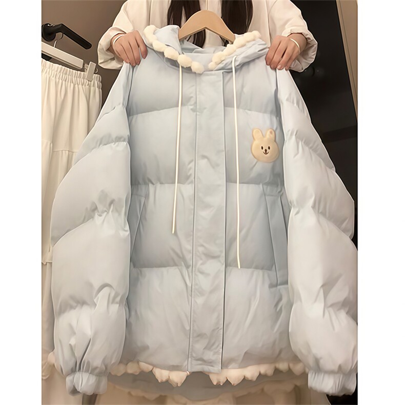 1506A/G78560/P92兔子刺绣加厚棉衣少女心外套冬季,男装棉衣,星座1506A