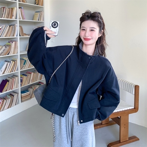 新款 大货 好数据格子撞色外套6822-P165控248图片