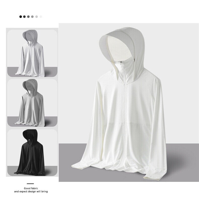 冰丝防晒衣男夏季防紫外线轻薄款透气钓鱼服男生外套BL5332-P55，男装防晒衣，星座610（原A335）