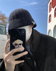 秋冬保暖帽子潮青少年毛衣针织帽MZ14P25，帽子，星座1116-2