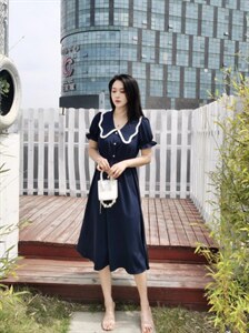 现货夏季新款连衣裙,女装连衣裙,YO\VLF雅洛菲