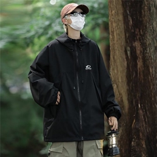 vintage冲锋衣男款2023新款山系户外防水登山服外套春秋W9270，男装夹克，星座1116A-1（原606A）
