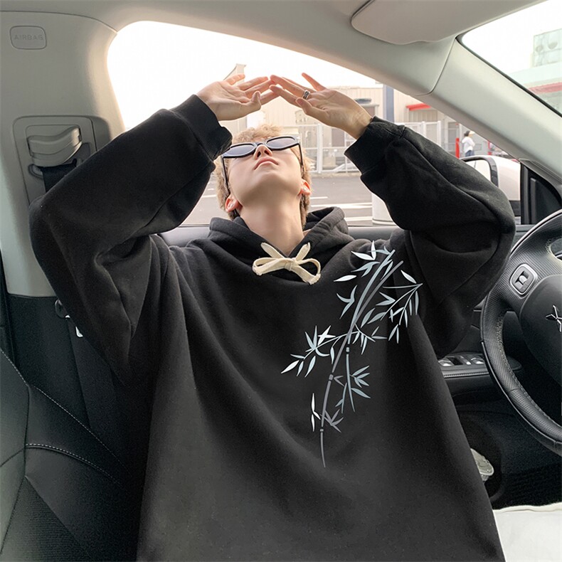 8XL连帽卫衣男大码胖子帽衫大号运动服WY2393-P35 加绒款-P40图片