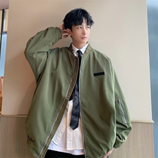 Wt31-P58美式复古织带拼接棒球服，男装夹克，星座1501-1