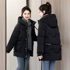 2022冬季新款时尚潮流羽绒服 修身显瘦保暖外套图片
