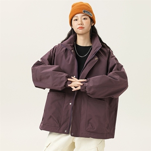 2025冬季新款男日系潮牌白鸭绒三合一羽绒服加厚外套YR76-F375图片