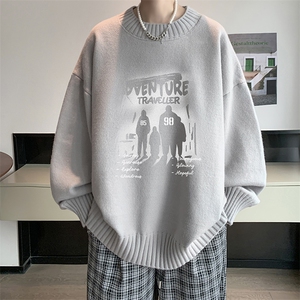 8XL半高领毛衣男大码胖子针织衫毛线衣 M18374-P45 加绒款-P65图片