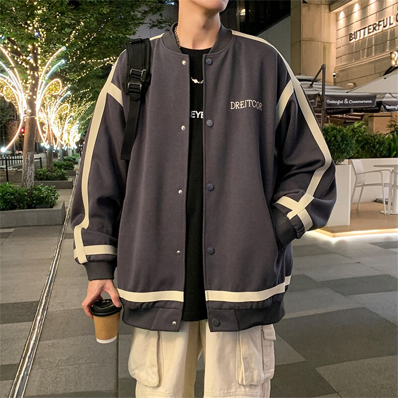 春季棒球服男女新款夹克休闲外套XZ102B-1-JK2609P85，男装夹克，星座102B-1