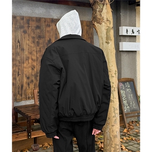 大货冬季飞行服夹克棉服加厚外套男装宽松翻领棉衣S374特批75图片