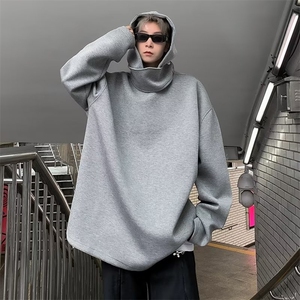 加绒连帽卫衣男潮ins港风潮流 EG109 P45图片