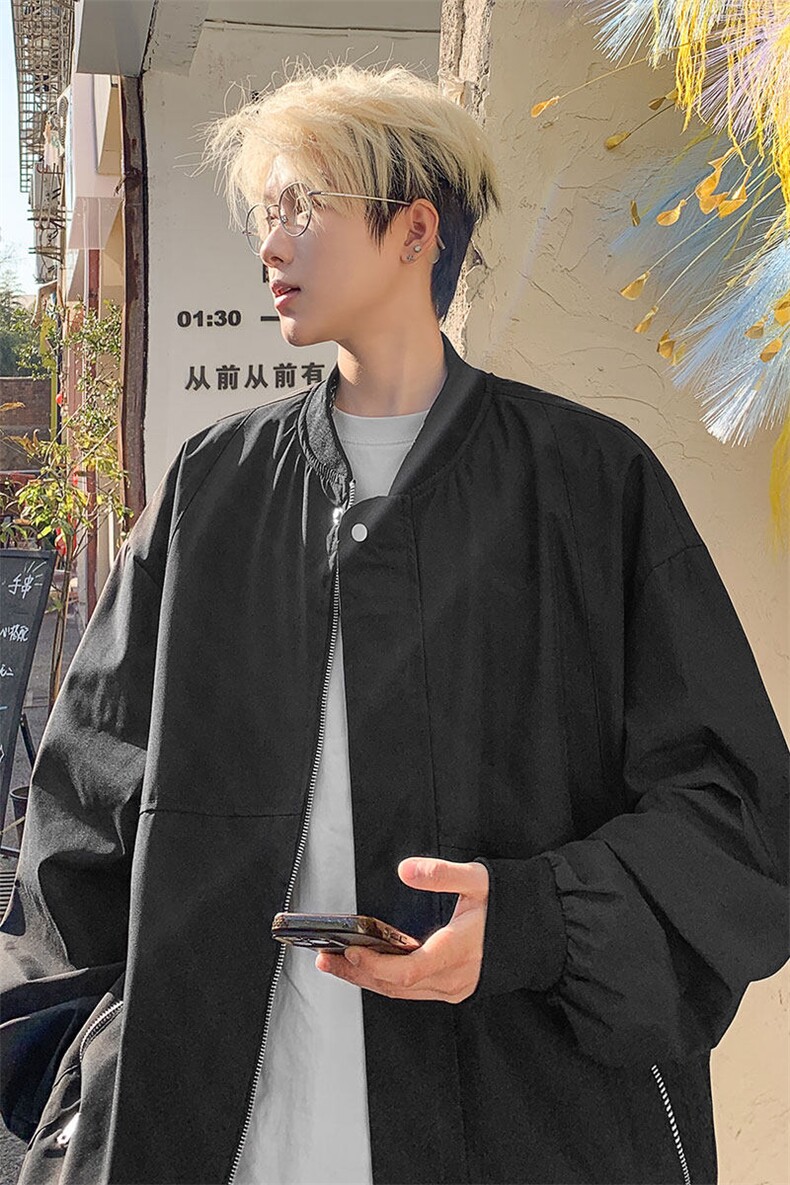 2025春季新款夹克男新款港风宽松外套JK8510-P58,男装夹克,星座214-3