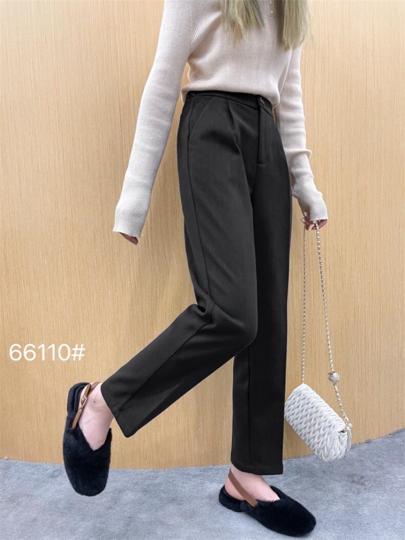 冬季新款尼料拉绒时装裤，其它，千百莲