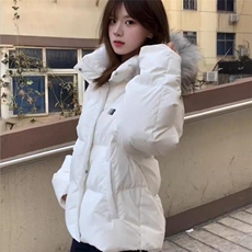 可拆卸毛领冬季羽绒棉服潮牌情侣美式加厚外套棉衣2568P108网图，男装棉衣，电商B245