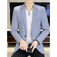 休闲西服套装男2026新品韩版修身男装春季外套轻奢小西装YZ07-P75，男装西服套装，星座509