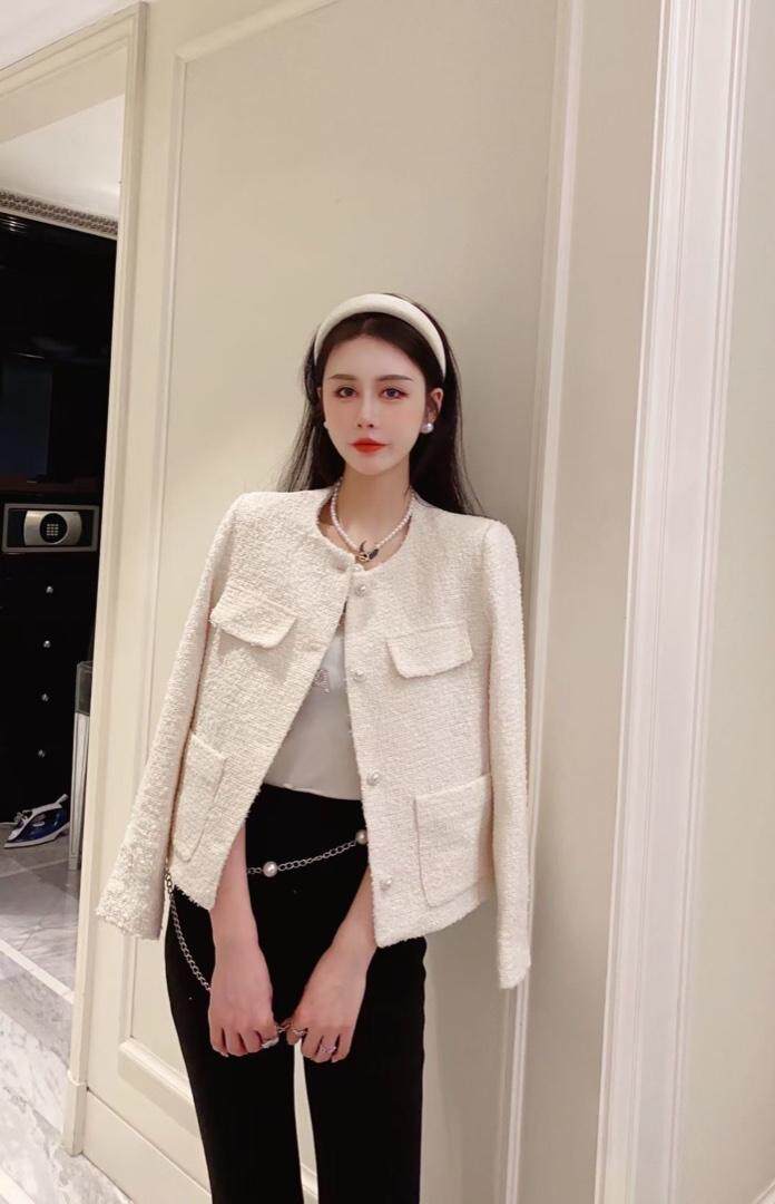 2022春款小香风外套，其它，沐依惜(2F)