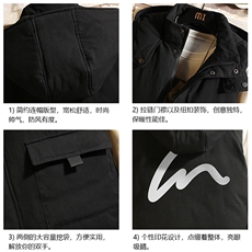 棉马甲男士大码加厚棉背心男坎肩男砖墙MJ47280-P80，男装背心/马甲，电商A040A