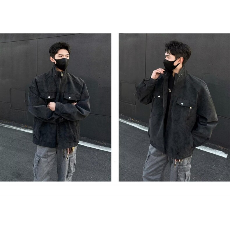 1506A/GU060/P72日系原宿风韩版潮流宽松夹克,男装夹克,星座1506A