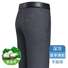 S1801春夏新款2023年男士宽松直筒长裤商务休闲裤子P60，男装休闲裤，电商B360