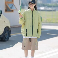 复古简约立领休闲防晒衣男女夏季新款百搭户外防晒衣YA123-P35，男装防晒衣，星座208-5