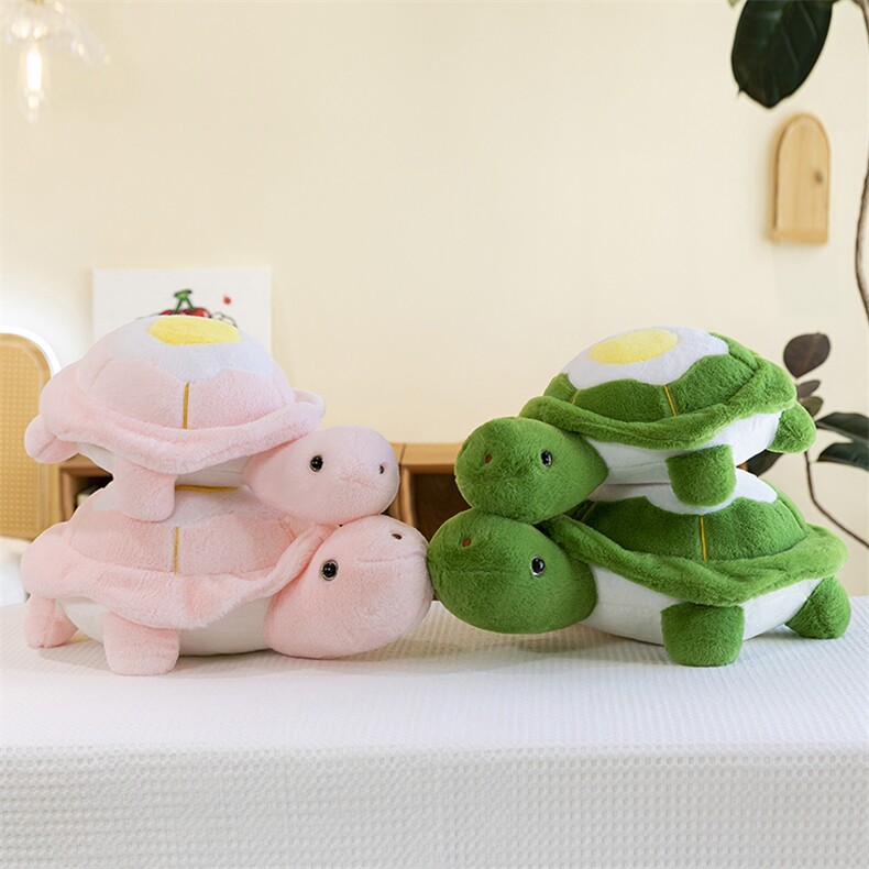 乐迪毛绒玩具 荷包蛋乌龟
