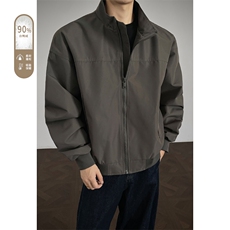 广检90%白鸭绒冬季内景羽绒服充绒量75gM-5XHY25598-特P109，男装羽绒服，电商A022