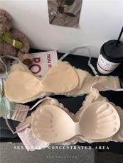 韩版学生防走光性感文胸内衣抹胸透气蕾丝内搭裹胸女，文胸，梦白服饰厂