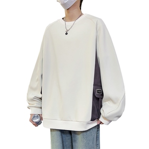 现货 6508-P43大码 控79 春季大码宽松男士卫衣图片