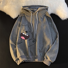 WY2131-P35加绒款-P40纯棉连帽卫衣男大码运动帽衫宽松薄外套男，男装卫衣，电商A040
